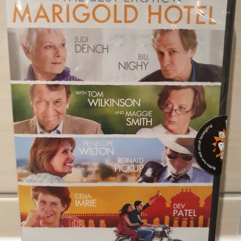 THE BEST EXOTIC MARIGOLD HOTEL NY DVD