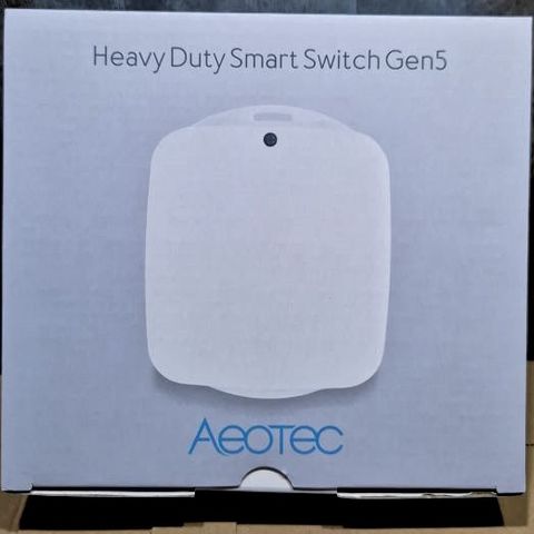 Aeotec Heavy Duty Switch, 40 ampere, Gen 5 Z-wave