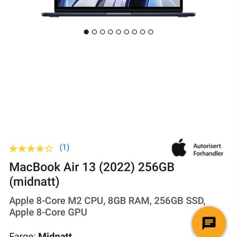 Ønsker å kjøpe macbook pro eller air