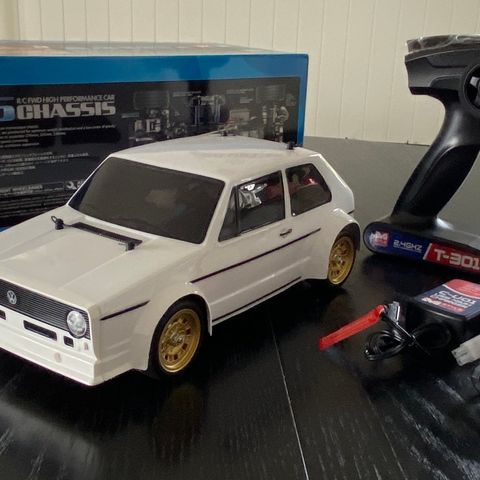 Tamiya Golf Mk1 M-05S, nybygd, komplett med alt