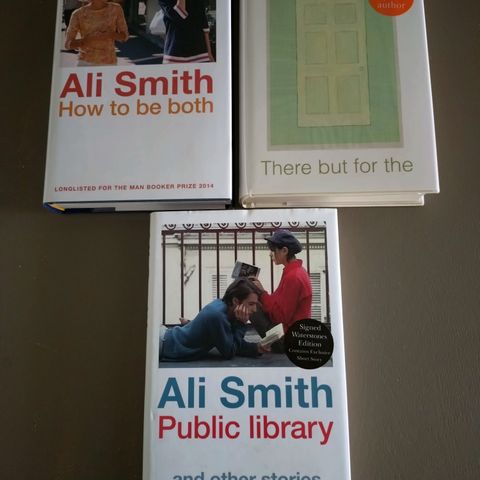 Ali Smith 3 bøker, alle signert