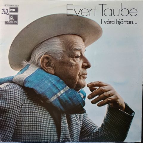 Vinyl dobbeltlp Evert Taube