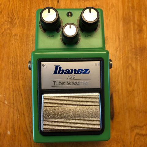 Ibanez TS9 Tube Screamer, gitar pedal m/JRC4558D chip.
