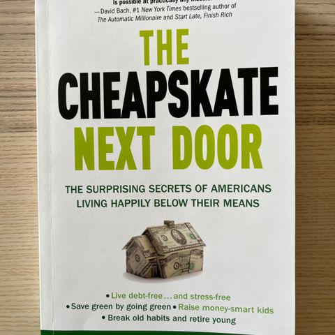 Pocketbok: «The cheapskate next door», Jeff Yeager