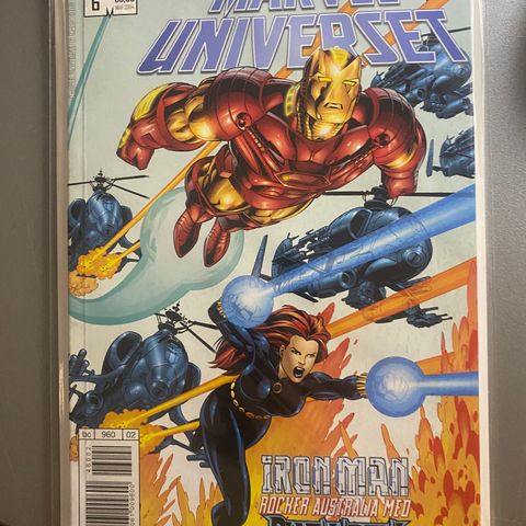 Marvel Universet komplett 2003-2004   1-6 meget pene blader