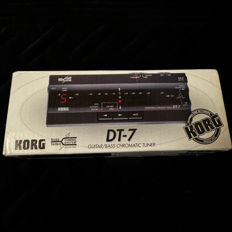 Korg DT-7 - Intonasjonstuner m. Buzz Feiten