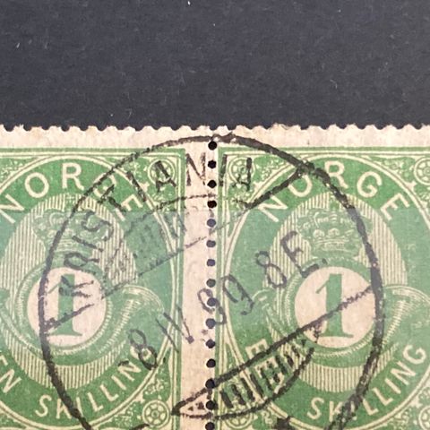 48 forskj.Norske frimerker med pene rundstempler