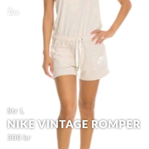 Nike Gym Vintage Romper str L.