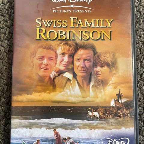 [DVD] Swiss Family Robinson - 1960 (norsk tekst)