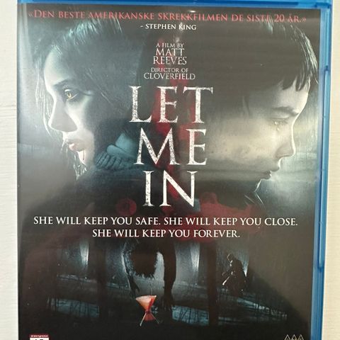 Let me in - Blu ray