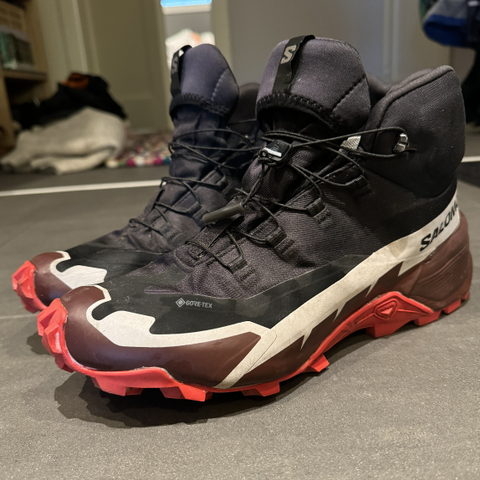 Salomon Cross Hike Mid GTX 2 tursko (Rød / Svart)