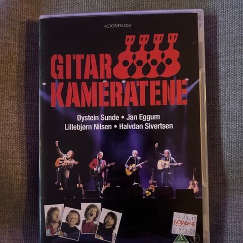 Gitarkameratene DVD