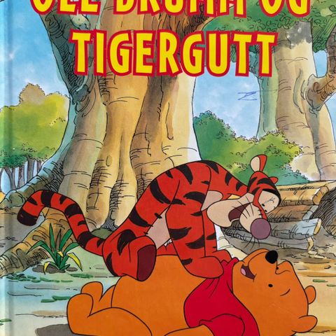 Ole Brumm og tigergutt. Barnebøker Disney, Egmont Hjemmets bokforlag