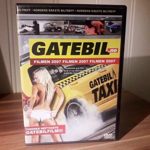 Gatebil-filmen 2007 DVD