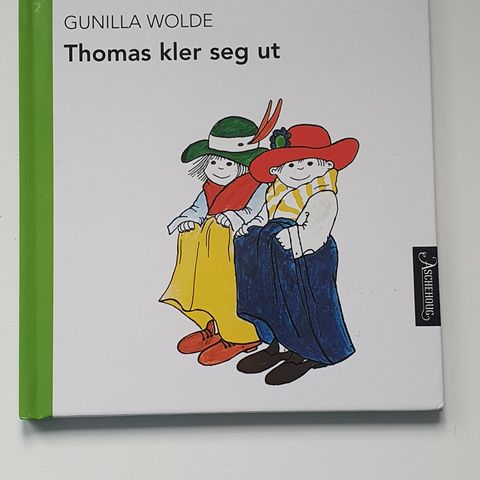 Barnebok, Thomas kler seg ut av Gunilla Wolde