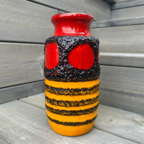 Vintage «lava» vase fra W. Germany