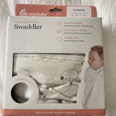 Ergobaby swaddler 0-3 mnd