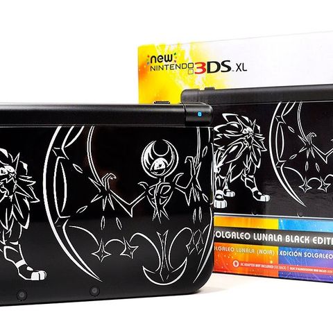 New Nintendo 3ds XL - Solgaleo/Lunala Special Edition (ØNSKES KJØPT)