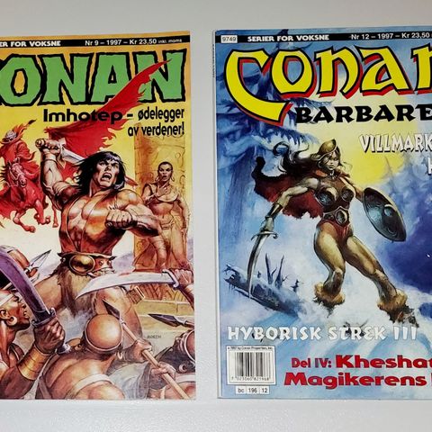 2 CONAN BLADER NR.9-12 1997.