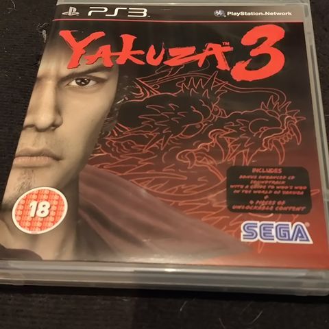 yakuza 3, med bonus disk