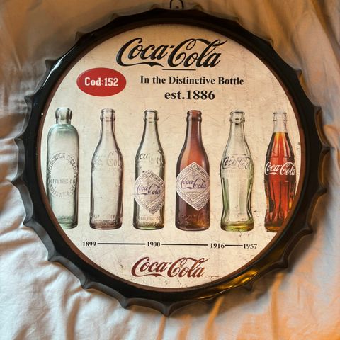 Vintage Coca cola skilt