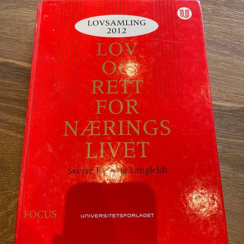 Lov og rett for næringslivet