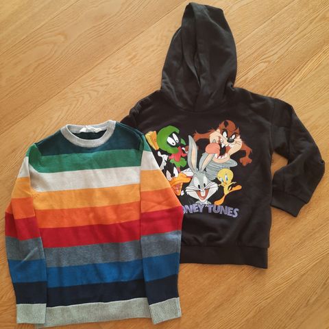 2 nye gensere til gutt 122