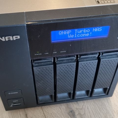 Qnap NAS TS-419p+ (uten disker)