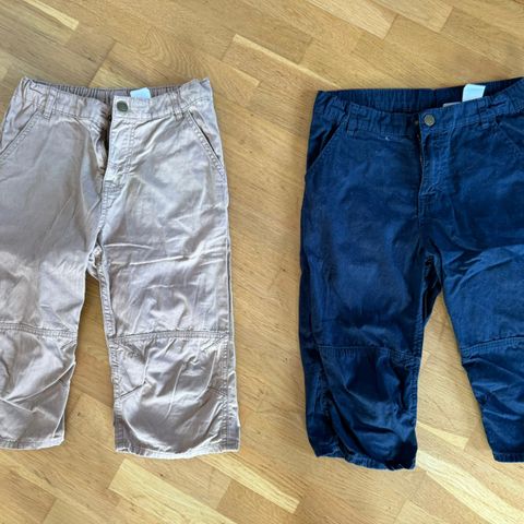 To pent brukte Polarn O Pyret shortser str 146 (10- 12 år)