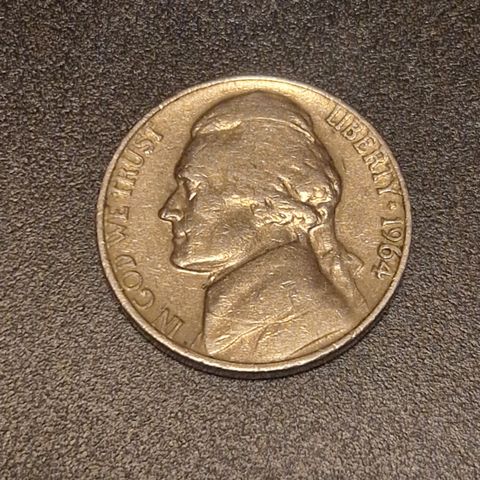 1964 nickel value no mint mark rare