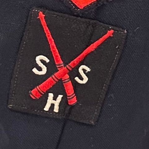 Merke til Sjøforsvarets skytteravdeling for handelsflåten (S.S.H)