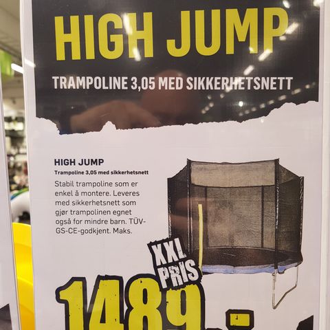 Trampoline 3,05m