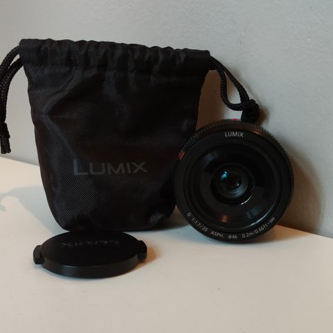 Panasonic Lumix 20mm f1.7 II