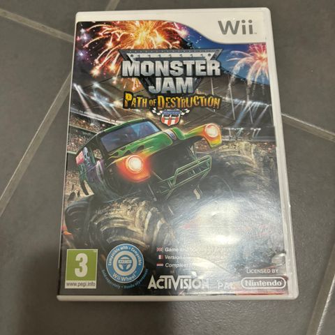 Monster Jam Path of Destruction til Nintendo Wii