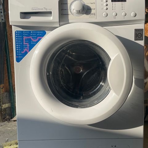 Vaskemaskin med kompakte mål