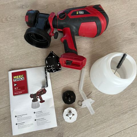 Malesprøyte Meec Tools 18V