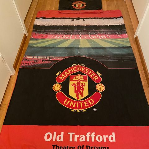 Kult Manchester United sengetøy / sengesett - selges meget billig!