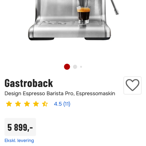 Espressomaskin