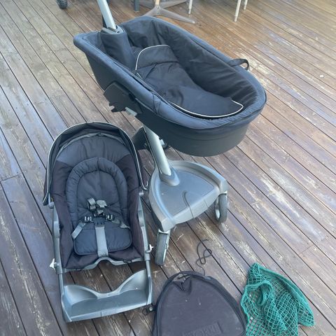 Stokke vogn 2 deler