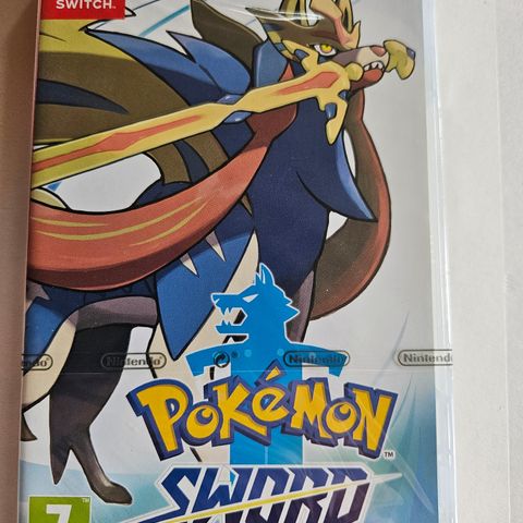 Pokemon Sword ny i plast. Nintendo Switch