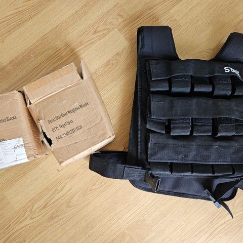 Star Gear Weighted Vest, 30 kg