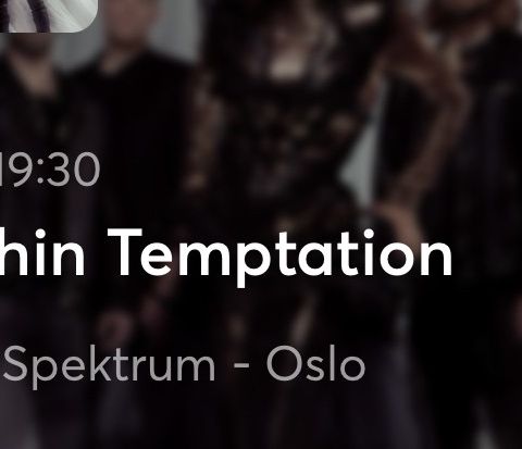 Within Temptation 8. oktober Spektrum