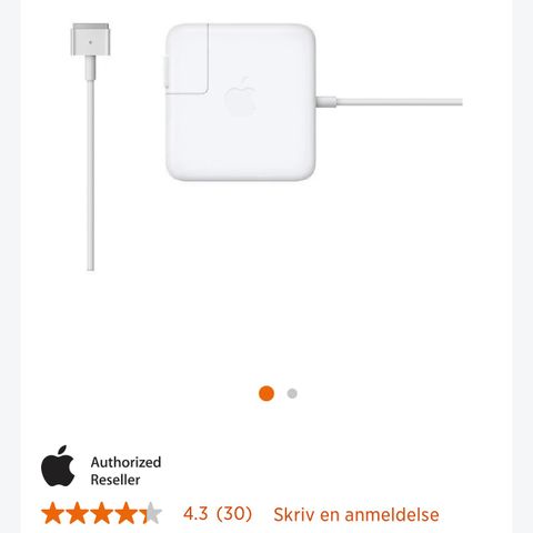 Apple MagSafe 2 adapter 45w