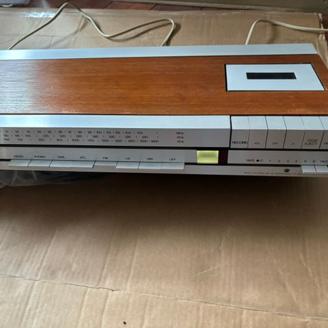 Bang&Olufsen Beomaster 6000 BeoCenter 1400 Beocord 1900 BeoCord VX 5000 VHS