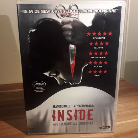 Inside (norsk tekst) 2007 film DVD