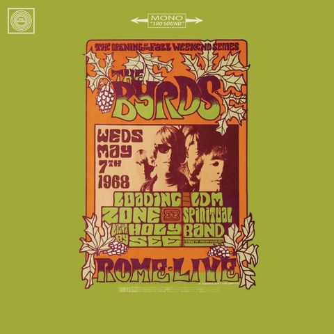 The Byrds - Live in Rome 1968 - LP