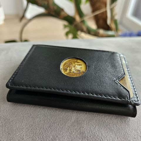 Lommebok i skinn fra AMEX