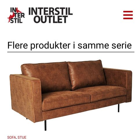 Sofa 2,5 seter