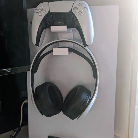 Oppheng for PlayStation 5-kontroll og headset