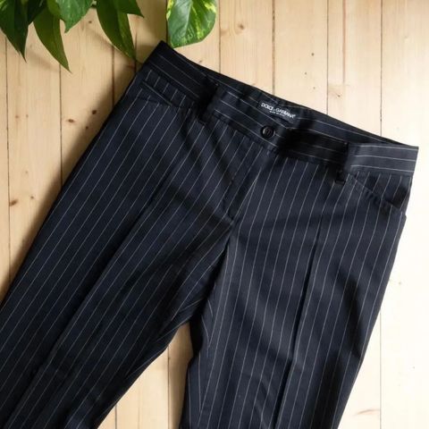 Dolce & Gabbana pinstripe ullbukse